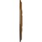 Ekena Millwork Kaya Ceiling Medallion (Fits Canopies up to 5 1/4"), Hand-Painted Smokey Topaz, 23 5/8"OD x 1 1/2"P CM23KASTF - alternate 2